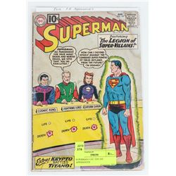 SUPERMAN # 147, TEN 1ST APPERANCES