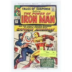 TALES OF SUSPENSE # 58, 1ST CAPT. AMERICA 2ND