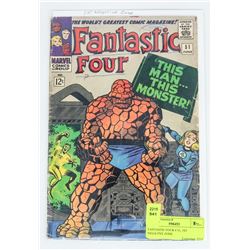 FANTASTIC FOUR # 51, 1ST NEGATIVE ZONE