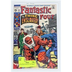 FANTASTIC FOUR # 91, 1ST TORGO