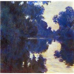 Claude Monet - Seine in Morning #2