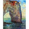 Image 1 : Claude Monet - The Rocky Cliffs of ï¿½tretat (La Porte Man) [2]