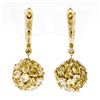 Image 2 : 10.13 ctw Fancy Intense Yellow & Brilliant Diamond Drop Ball Earrings