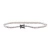 Image 2 : 4.76 ctw Diamond Bracelet - 14KT White Gold