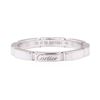 Image 1 : Cartier Mallion Panthere Wedding Band - 18KT White Gold