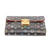 Image 2 : Louis Vuitton Black Multicolore Monogram Canvas Leather Koala Wallet