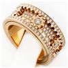 Image 1 : New 18K Rose Gold 2.75 ctw Spinning Gear Diamond Ring