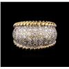 Image 2 : 2.00 ctw Diamond Ring - 14KT Yellow Gold