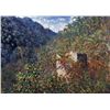 Claude Monet - The Valley Sasso, Bordighera