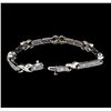 Image 4 : 2.10 ctw Diamond Bracelet - 14KT White Gold