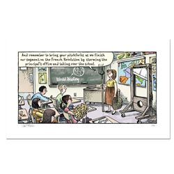 Dan Piraro Bizarro "French Rev" Limited Edition Giclee