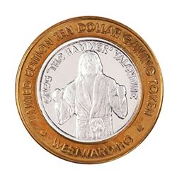 .999 Silver Westward Ho Casino Las Vegas $10 Casino Limited Edition Gaming Token
