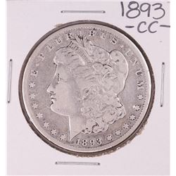 1893-CC $1 Morgan Silver Dollar Coin