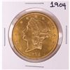 Image 1 : 1904 $20 Liberty Head Double Eagle Gold Coin