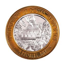 .999 Fine Silver Mandalay Bay Las Vegas, Nevada $10 Limited Edition Gaming Token