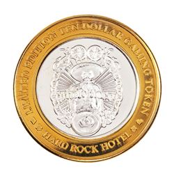 .999 Silver Hard Rock Hotel & Casino Las Vegas, NV $10 Limited Edition Gaming Token