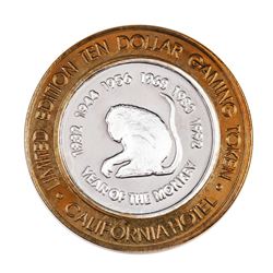.999 Fine Silver Sam Boyd's California $10 Casino Limited Edition Gaming Token