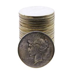 Roll of (20) 1922-S $1 Peace Silver Dollar Coins
