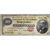 Image 1 : 1882 $20 Gold Certificate Note
