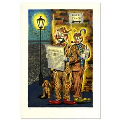George Crionas (1925-2004) "The Gents" Limited Edition Lithograph
