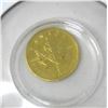 Image 2 : 1/20 Oz .9999 Gold 2009 Canada Maple Leaf Coin