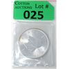 Image 1 : 1 Oz .9999 Fine Silver 2018 Canada Maple Leaf Coin