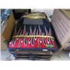 Image 1 : 10 New 4 Piece Flames Car Mat Sets