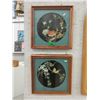 Image 1 : 2 Boxed Framed Oriental Art - 16" x 16"