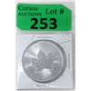 Image 1 : 1 Oz Canada .9999 Silver Maple Leaf Coin