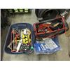 Image 1 : 2 Totes and a Bag of Assorted Tools and More