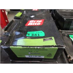 5 Cases of 3x4" x 6" Carriage Bolts - 15 Per Case