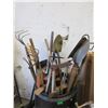 Image 1 : Large Barrel Full of Garden Tools