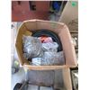 Image 1 : Box of Metal Clips and Electrical Cords