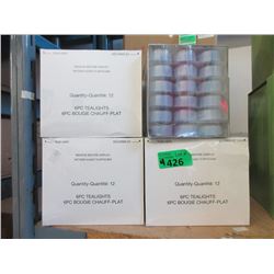 4 Boxes of Hydrangea Scented Tea Light