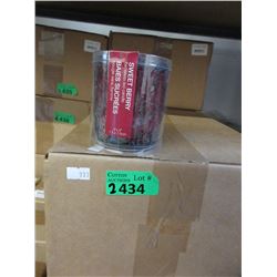 2 Cases of 6 Sweet Berry Flameless LED Candles