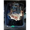 Image 1 : Large Tote of Assorted Goods