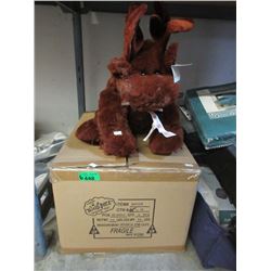 Case of 6 New Plush Moose Toys