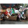 Image 1 : Large Box & 2 Loose Christmas Decorations
