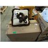 Image 1 : Case of 12 New 10" x 10" Plush Otter Pillows
