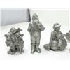 Image 2 : 20 Pieces of "Pewter Port" Christmas Figurines