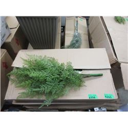 3 Boxes of 12 New 22" Faux Ferns
