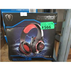 2 New Beexecellent Pro Gaming Headsets