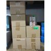 Image 1 : 6 Cases of 6 Teakwood 4" Square Pillar Candles