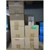 Image 1 : 6 Cases of 6 Teakwood 4" Square Pillar Candles