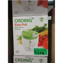 4 Croing Easy Pull Manual Food Choppers