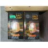 Image 1 : 2 New 7" Natural  Salt Lamps with Bulbs & Cords