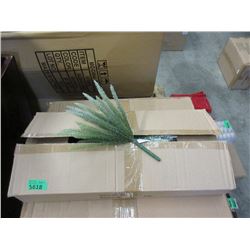 3 Boxes of 24 New 10  Imitation Greenery