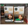 Image 1 : 2 New 7" Natural Salt Lamps with Bulbs & Cords
