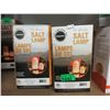 Image 1 : 2 New 7" Natural  Salt Lamps with Bulbs & Cords