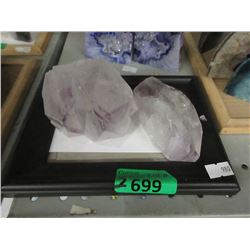 2 Amethyst Crystal Formations